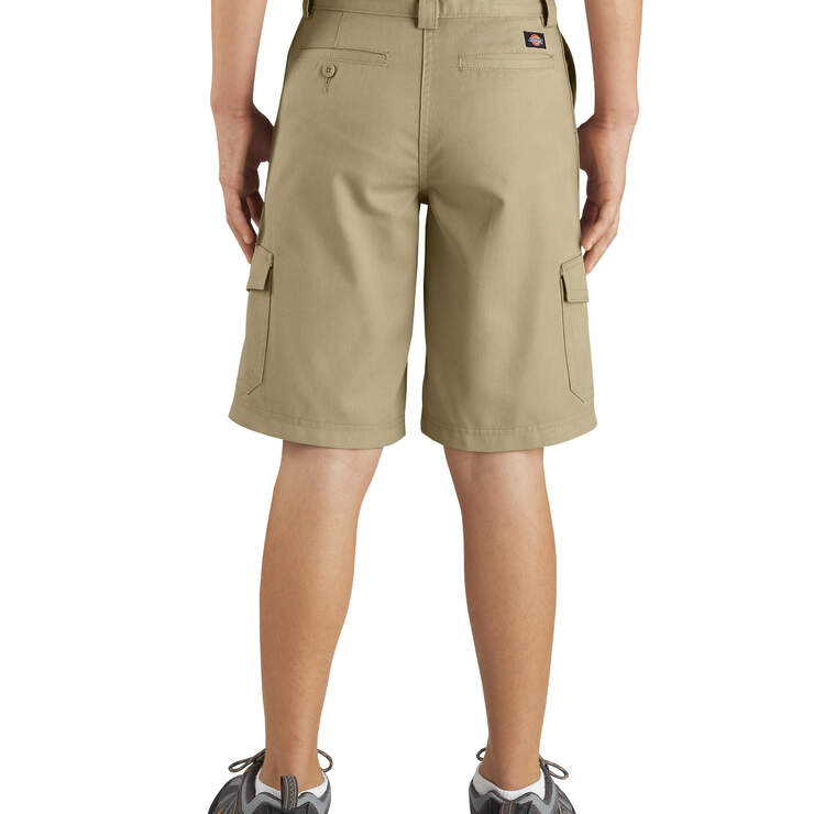 Boys' Relaxed Fit Cargo Shorts, 8-20 - Rinsed Desert Sand (RDS) image number 2