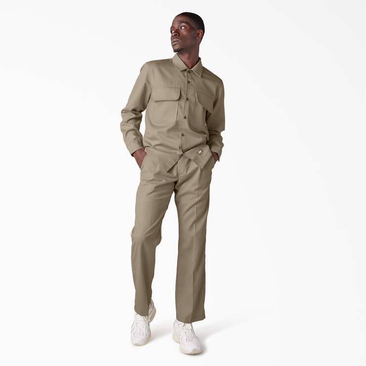Dickies Premium Collection Boxy Shirt - Desert Sand (DS) image number 5