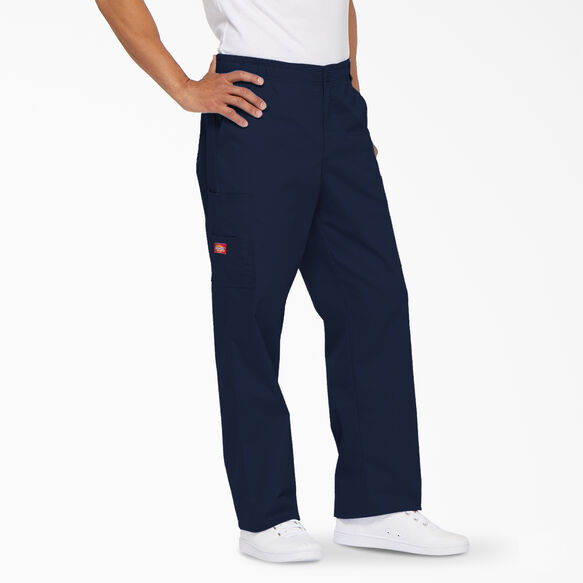 Men&#39;s EDS Signature Cargo Scrub Pants - Navy Blue &#40;NVY&#41;