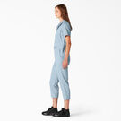 Women&#39;s Reworked Cropped Coveralls - Stonewashed Fog Blue &#40;SGF&#41;