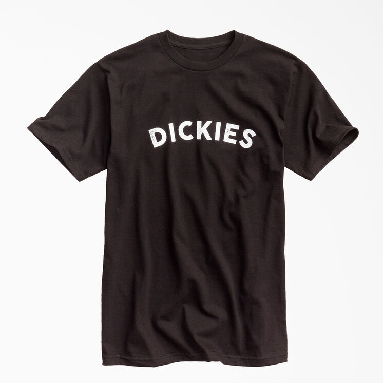 Block Text Graphic T-Shirt - Black (KBK)