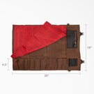 Knife Storage Roll Organizer, Large - Pecan Brown &#40;PC&#41;
