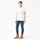Women&#39;s Short Sleeve Heavyweight T-Shirt - White &#40;WH&#41;