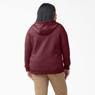 Women&#39;s Plus Heavyweight Full-Zip Hoodie - Burgundy Heather &#40;BYH&#41;