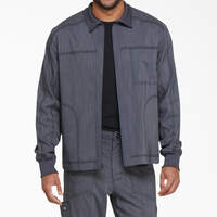 Men's Advance Two-Tone Twist Scrub Jacket - Pewter Gray (PEW)