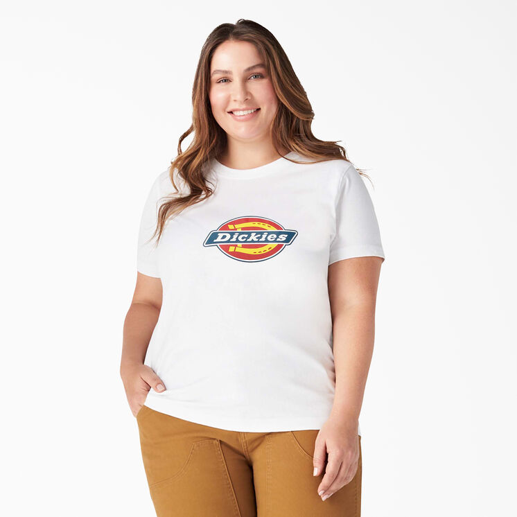 Women&#39;s Plus Logo Graphic T-Shirt - White &#40;WH&#41;