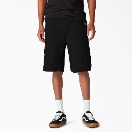 Dickies Skateboarding Regular Fit Cargo Shorts, 11&quot; - Black &#40;BKX&#41;