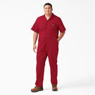 Short Sleeve Coveralls - Red &#40;RD&#41;