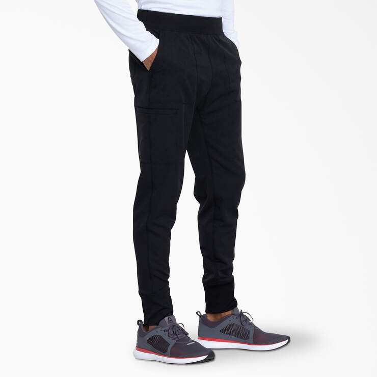 Men's Dynamix Jogger Scrub Pants - Black (BLK) image number 4