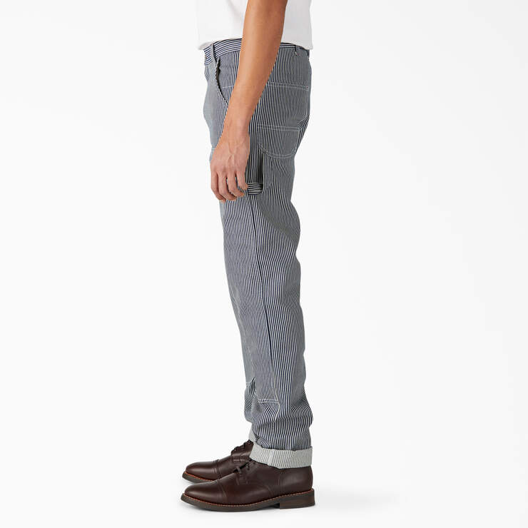 Dickies 1922 Regular Fit Double Knee Pants - Hickory Stripe (HS) image number 3