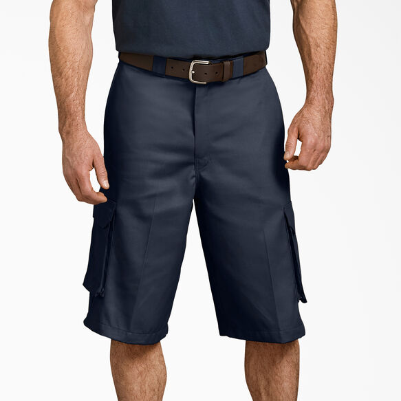 Loose Fit Cargo Work Shorts, 13&quot; - Dark Navy &#40;DN&#41;
