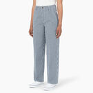 Women&#39;s Hickory Stripe Pants - Airforce Blue &#40;AF&#41;