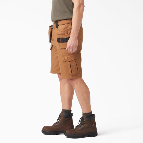 Traeger x Dickies FLEX Relaxed Fit Shorts, 11&quot; - Brown Duck &#40;BD&#41;