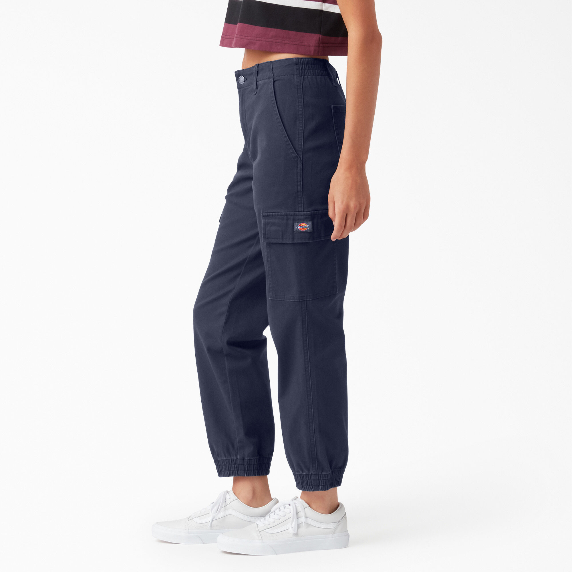 Women s High Rise Fit Cargo Jogger Pants Dickies US
