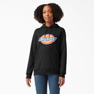 Women&#39;s Heavyweight Logo Pullover - Black &#40;KBK&#41;