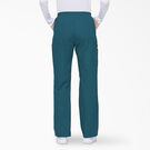 Women&#39;s EDS Signature Tapered Leg Cargo Scrub Pants - Caribbean Blue &#40;CRB&#41;