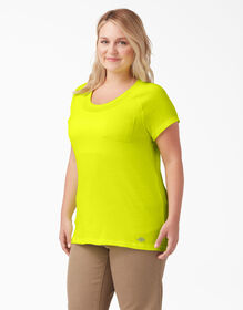Women&#39;s Plus Cooling Short Sleeve T-Shirt - Bright Yellow &#40;BWD&#41;