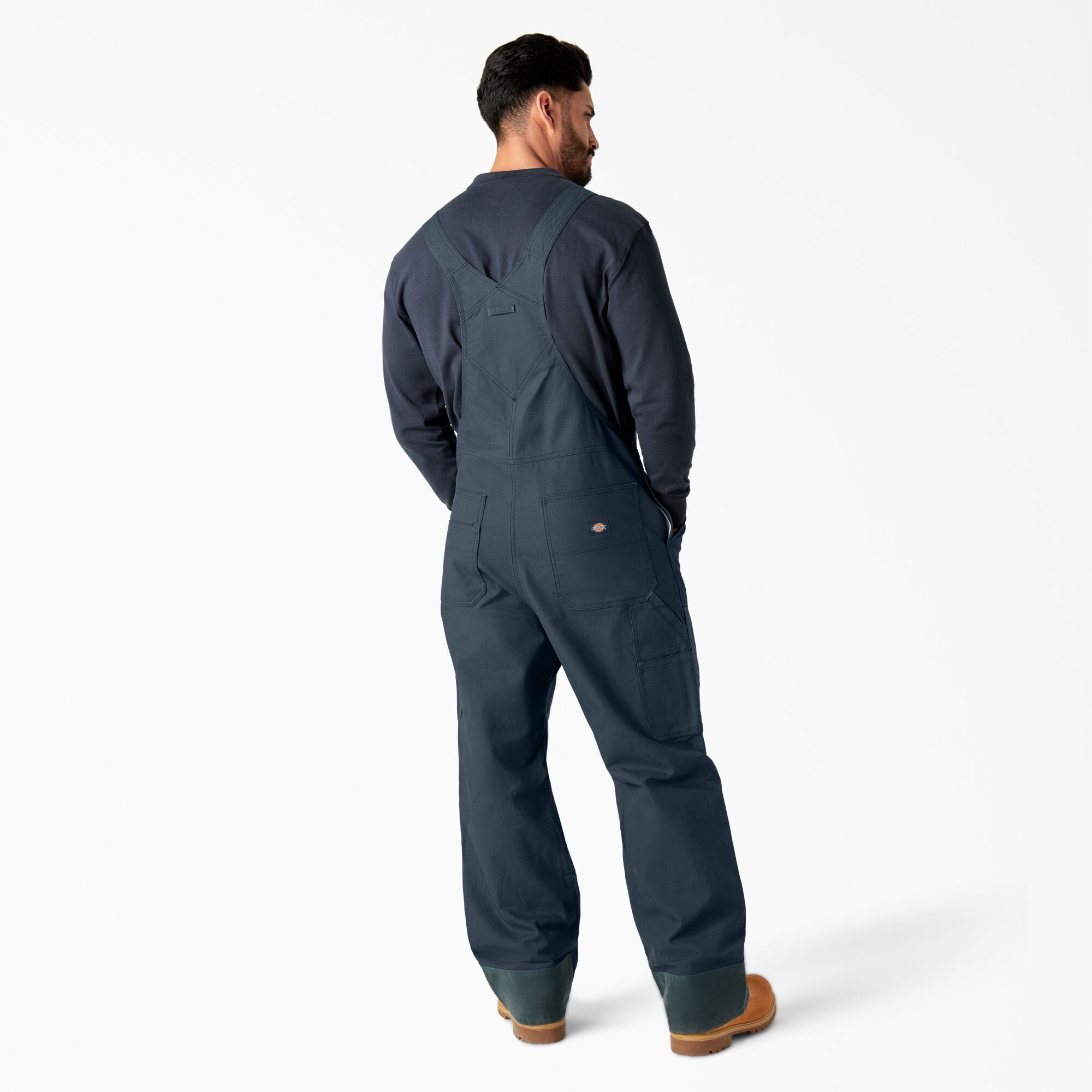 Dickies dungarees mens store black