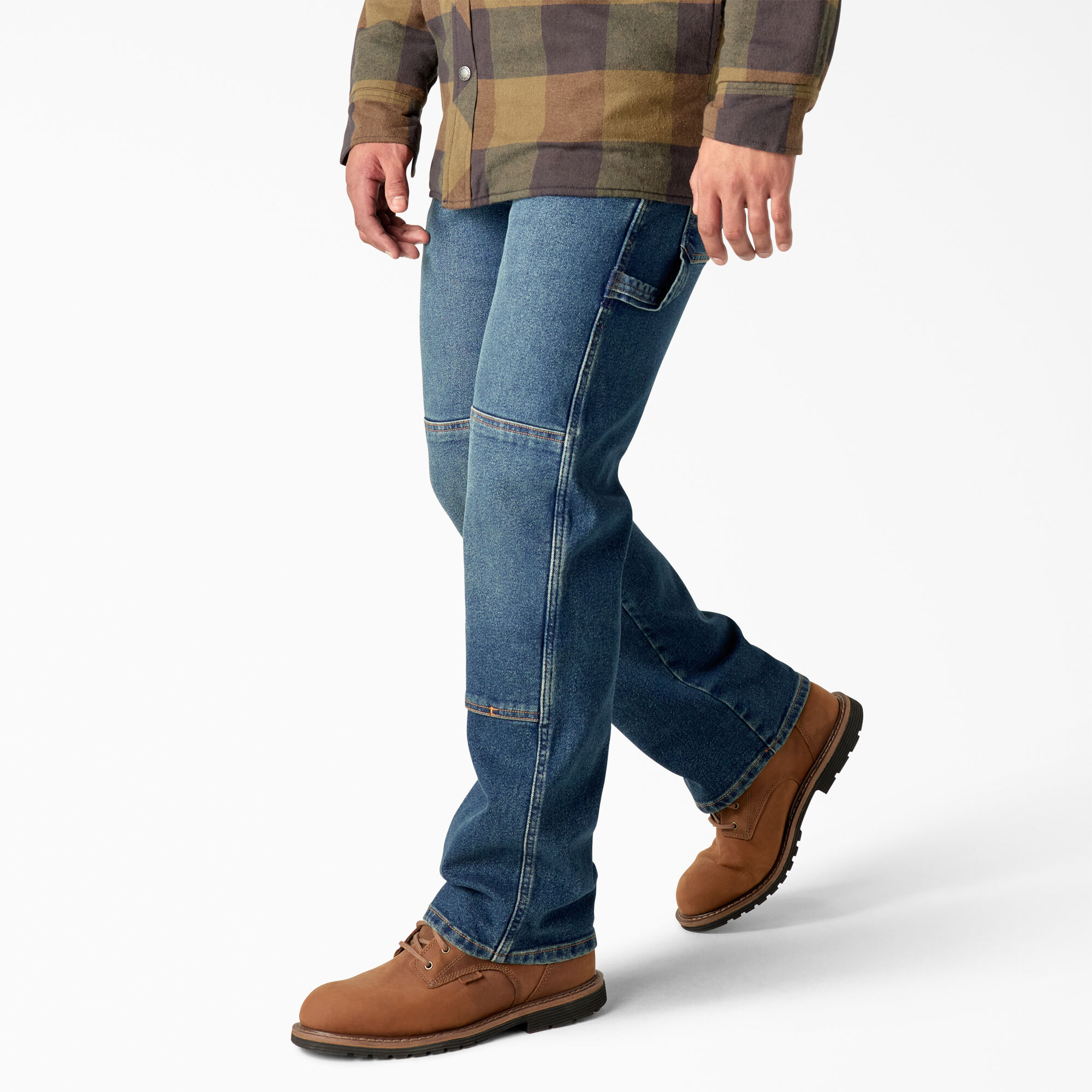Men's FLEX Relaxed Fit Double Knee Jeans - Dickies US