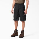 Relaxed Fit Cargo Shorts, 13&quot; - Black &#40;BK&#41;