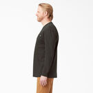 Heavyweight Long Sleeve Pocket T-Shirt - Chocolate Brown &#40;CB&#41;