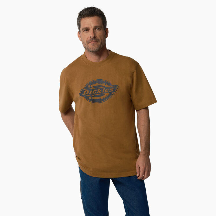 Short Sleeve Heavyweight Logo T-Shirt - Brown Duck &#40;BD&#41;