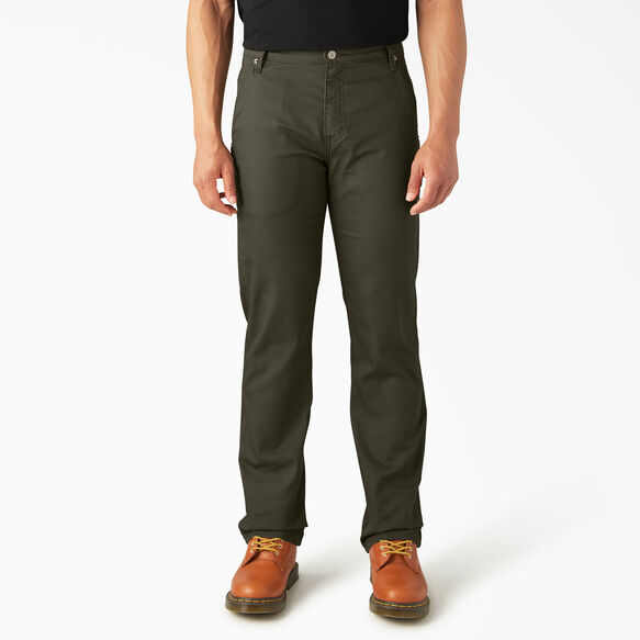 FLEX Regular Fit Duck Carpenter Pants - Stonewashed Moss Green &#40;SMS&#41;