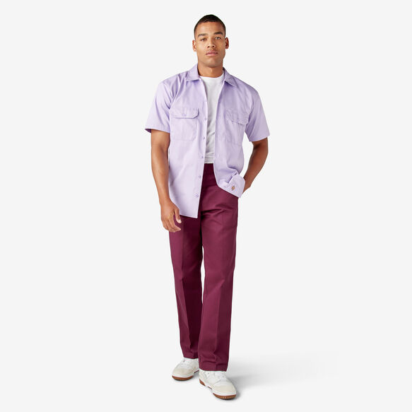 Short Sleeve Work Shirt - Purple Rose &#40;UR2&#41;