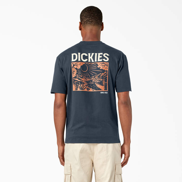 Patrick Springs Graphic T-Shirt - Dark Navy (DN) image number 1
