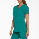 Women&#39;s EDS Essentials V-Neck Scrub Top - Teal &#40;DTL&#41;