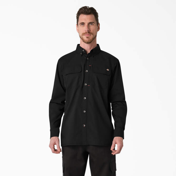 DuraTech Ranger Ripstop Shirt - Black (BK) image number 1