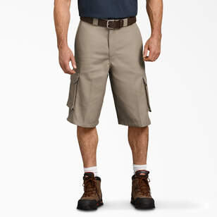 Loose Fit Cargo Work Shorts, 13"