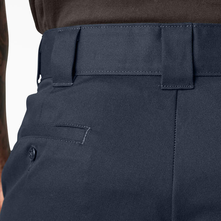 Relaxed Fit Cargo Work Pants - Dark Navy (DN) image number 10