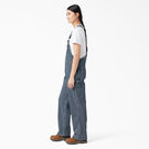Women&#39;s Relaxed Fit Bib Overalls - Rinsed Hickory Stripe &#40;RHS&#41;