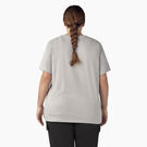 Women&#39;s Plus Heavyweight Logo T-Shirt - Heather Gray &#40;H2&#41;