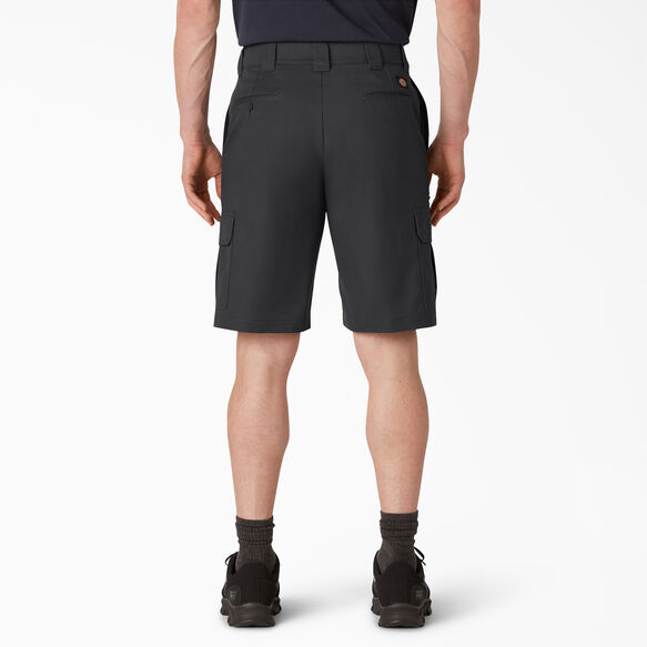 Cooling Active Waist Cargo Shorts, 11&quot; - Black &#40;BK&#41;