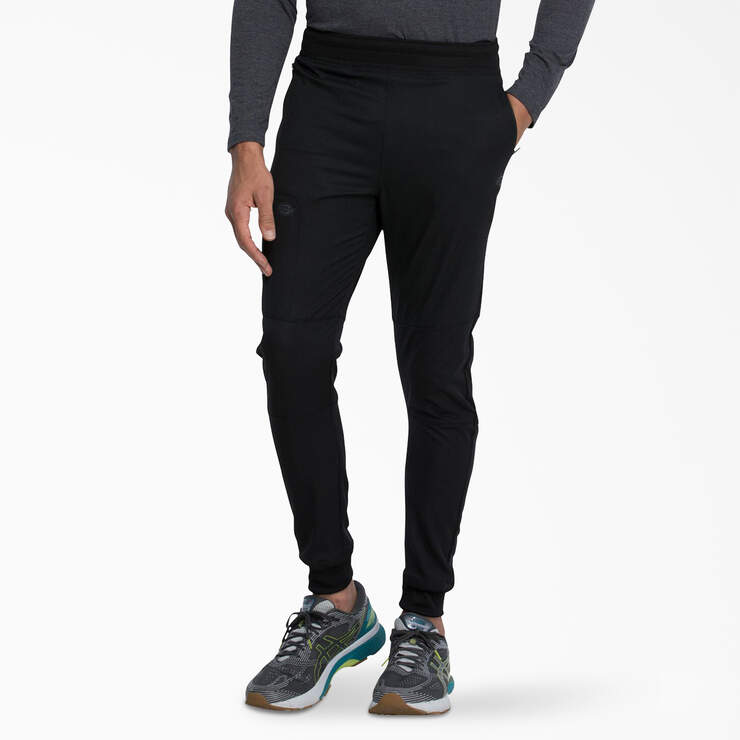 Men's Dynamix Jogger Scrub Pants - Black (BLK) image number 3