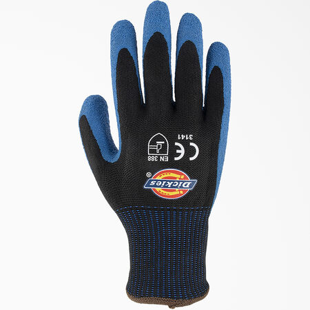 Crinkle Latex Coated Work Gloves - Black &#40;BK&#41;