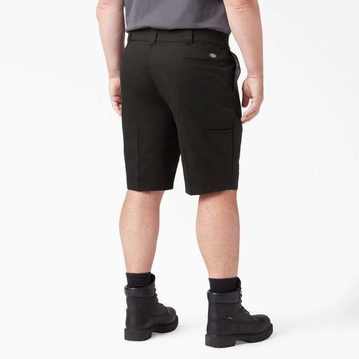 Cooling Active Waist Shorts, 11" - Black (BK) image number 5
