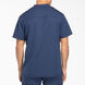 Men&#39;s Dynamix V-Neck Scrub Top with Zipper Pocket - Navy Blue &#40;NVY&#41;