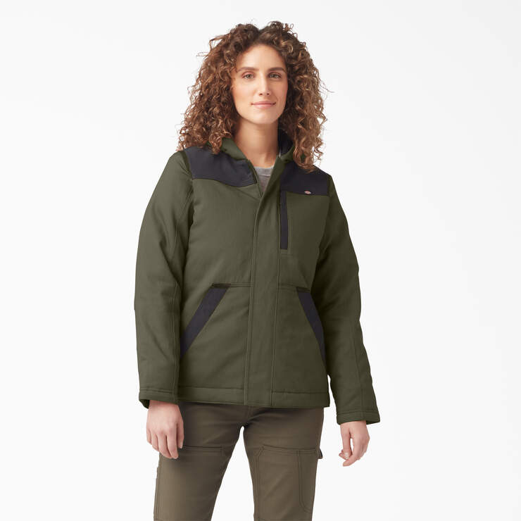 Women's DuraTech Renegade Insulated Jacket - Moss Green (MS) image number 1