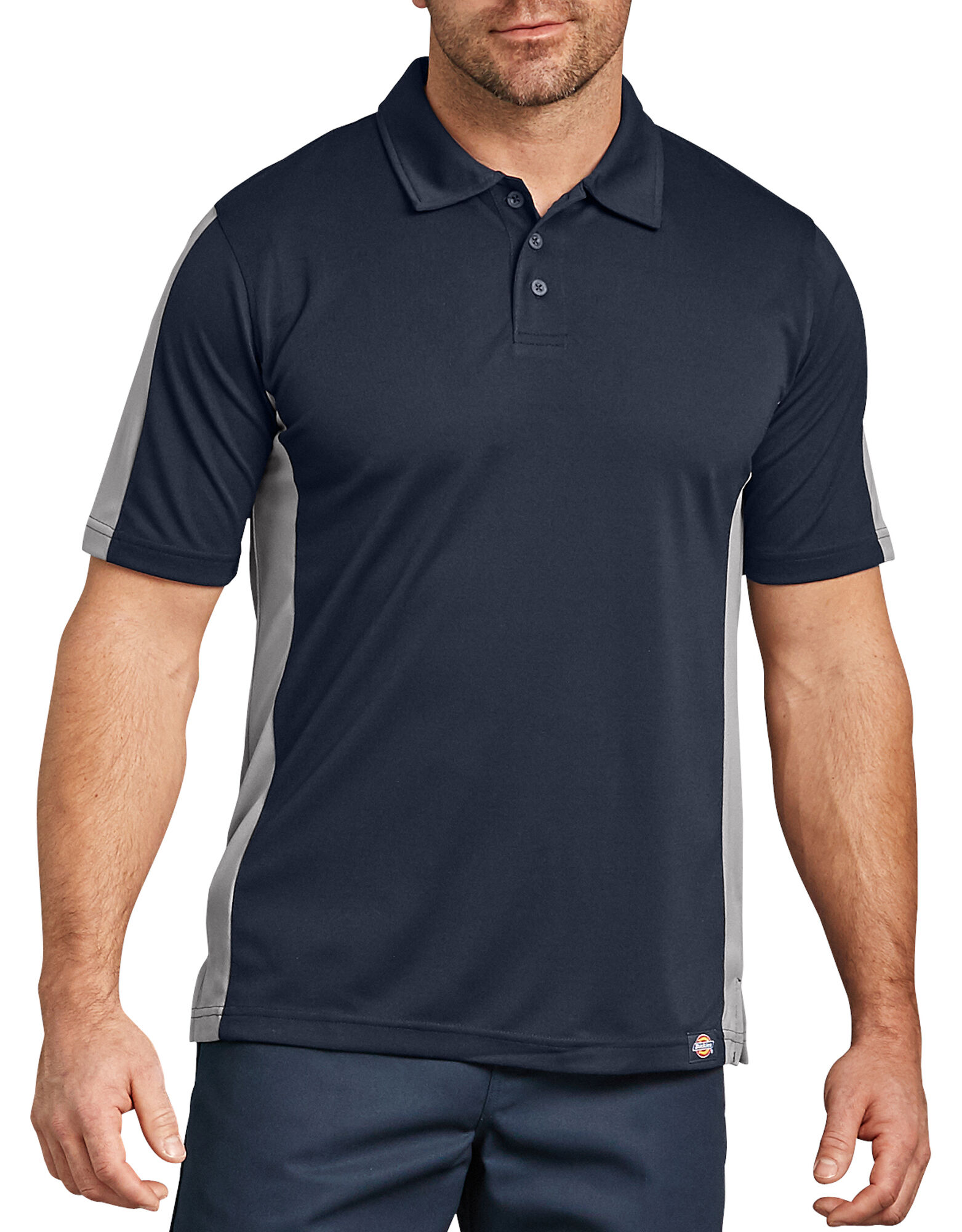 polo shirt dark gray