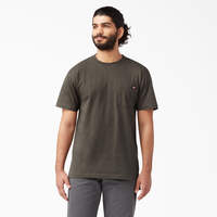 Heavyweight Short Sleeve Pocket T-Shirt - Black Olive (BV)