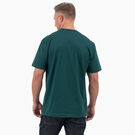 Short Sleeve Tri-Color Logo Graphic T-Shirt - Forest Green &#40;FT&#41;