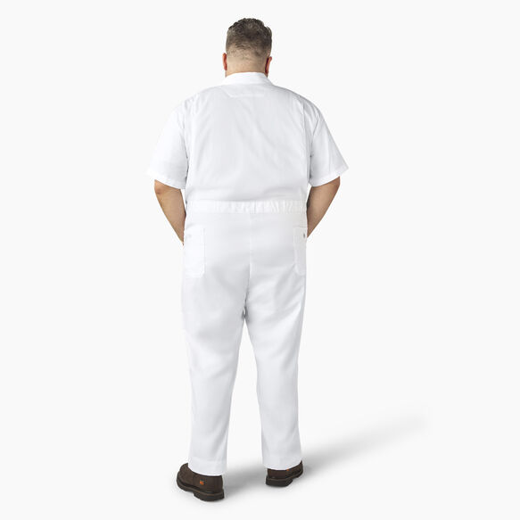 Short Sleeve Coveralls - White &#40;WH&#41;