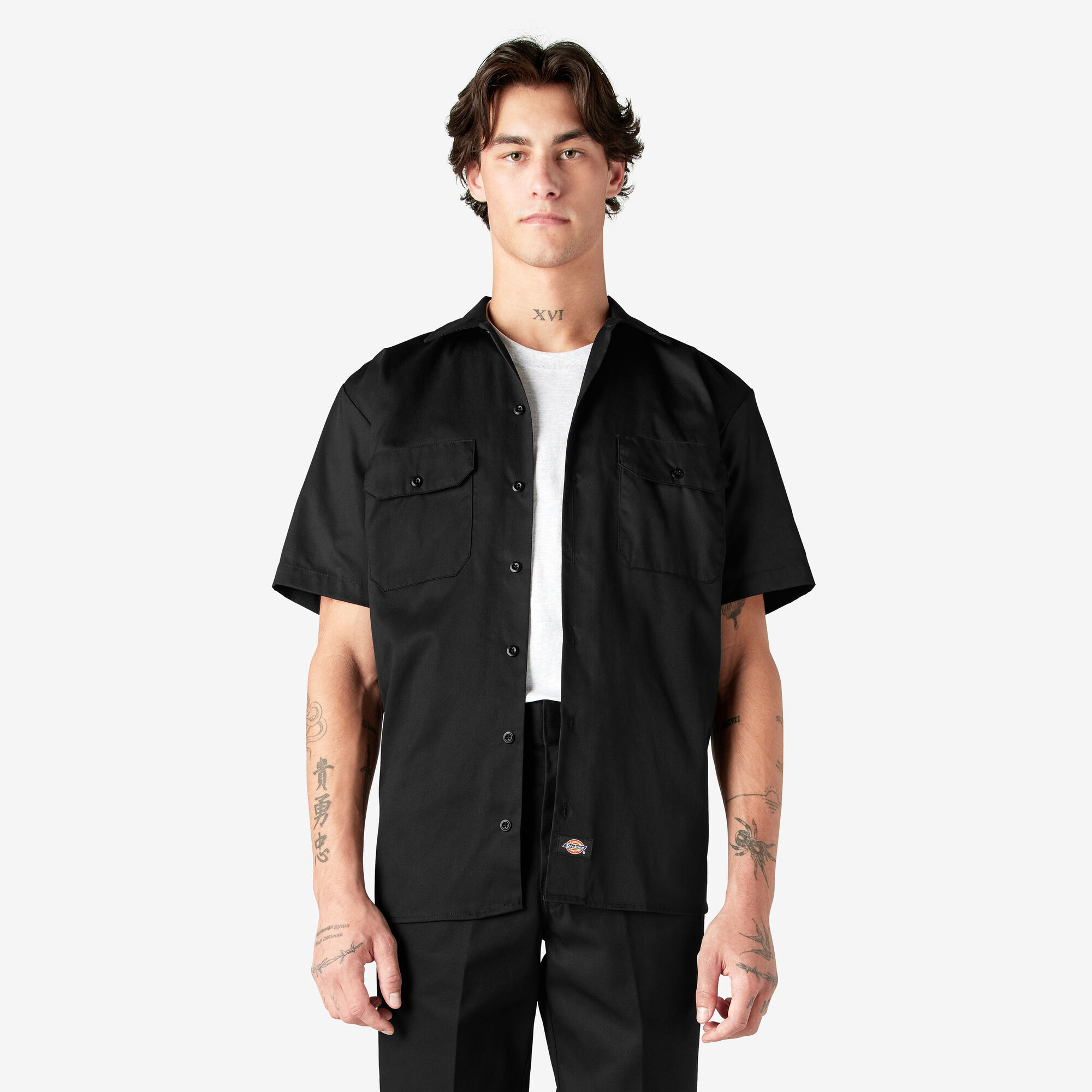 Flyselskaber Pogo stick spring en kreditor Short Sleeve Work Shirt | Men's Shirts | Dickies