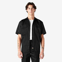 Short Sleeve Work Shirt - Black (BK)