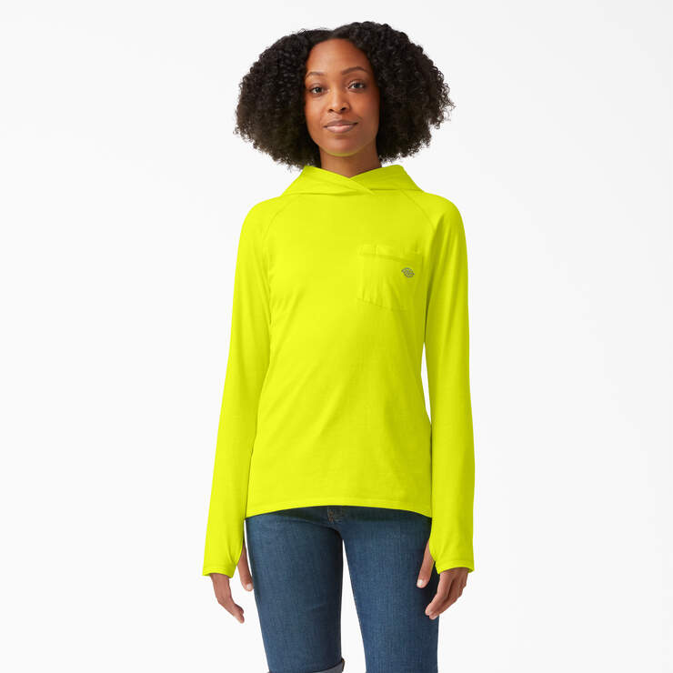 Women's Cooling Performance Sun Shirt - Bright Yellow (BWD) image number 1