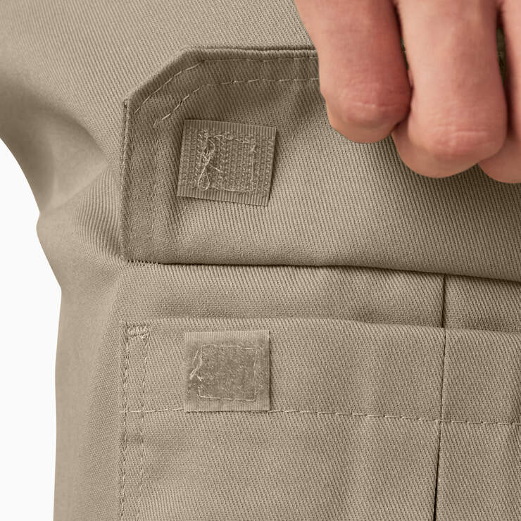Relaxed Fit Cargo Work Pants - Desert Sand (DS) image number 7