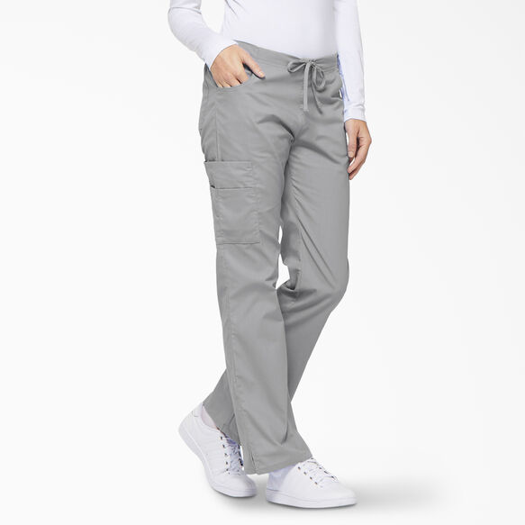 Women&#39;s EDS Signature Flare Leg Cargo Scrub Pants - Gray &#40;GY&#41;
